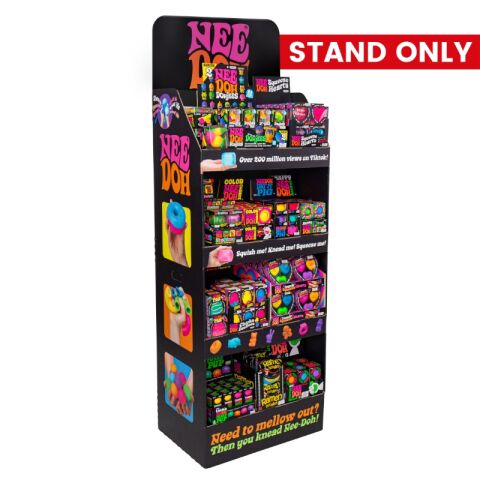 Schylling NeeDoh FSDU Cardboard advertising display